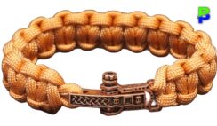 The Solomon or Cobra Weave on a Celtic Shackle