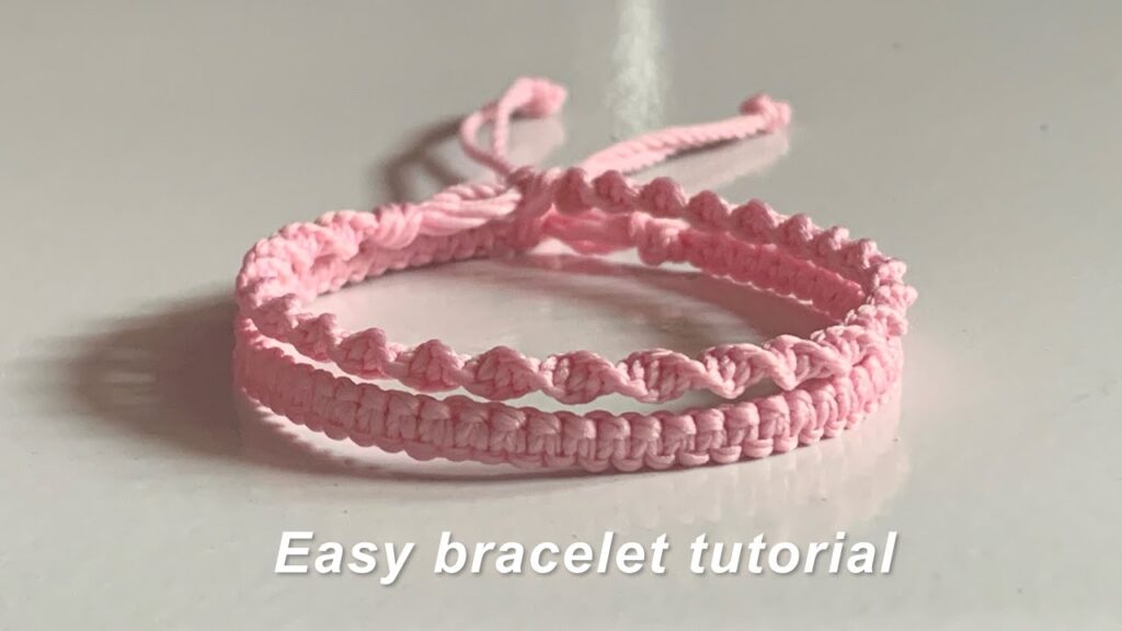 Two Easy Bracelet Tutorials – Spiral & Square Knot Bracelets